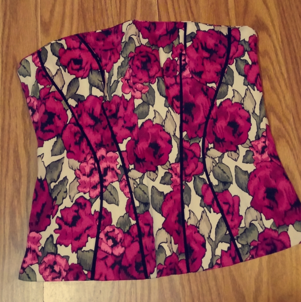Bustier corset top
